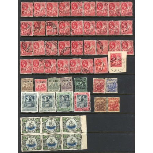 76 - BRITISH WEST INDIES KGV SELECTION - ANTIGUA, BARBADOS, ST. LUCIA: Includes mint 1936 pictorials (c.2... 