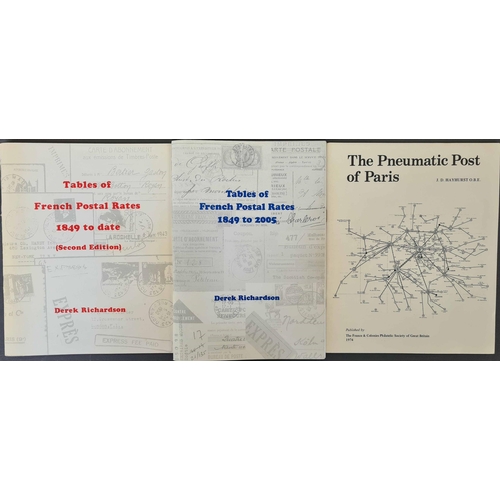 422 - LITERATURE, MAPS, PPCs, EPHEMERA, ETC. Carton housing an accumulation of c.25 mainly Paris, Railway ... 