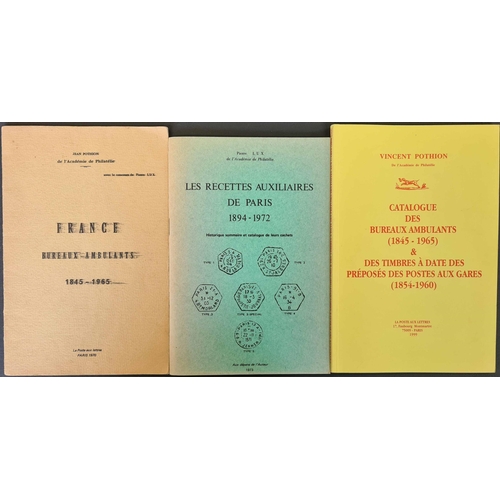 422 - LITERATURE, MAPS, PPCs, EPHEMERA, ETC. Carton housing an accumulation of c.25 mainly Paris, Railway ... 