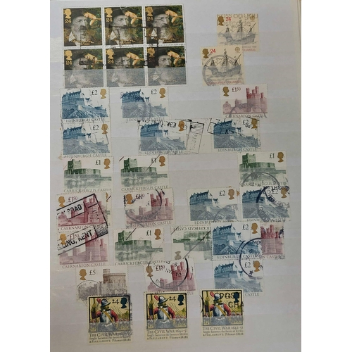 16 - ALL REIGNS GB MINT & USED COLLECTION: Carton holding SG printed albums (3) and stock books (5). The ... 