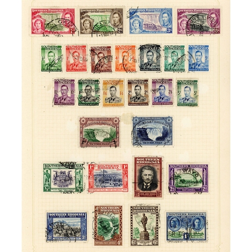 607 - KGV-QEII FINE USED COLLECTION: 1924-65 collection on album pages. Includes 1924 'Admiral' & 1931 'Fi... 