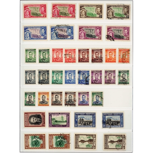 608 - 1924-47 MINT & USED COLLECTION on hingeless leaves inc. 1924 set mint (½d used)1931 1½d to 5/- mint ... 