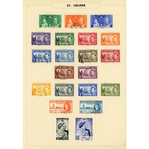 610 - QV-QEII USED COLLECTION ON ALBUM PAGES: A good, comprehensive collection with much fine used. Inc. a... 