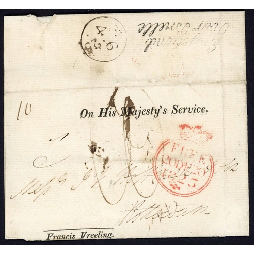 1075 - RARE FREE MAIL TO HOLLAND - 