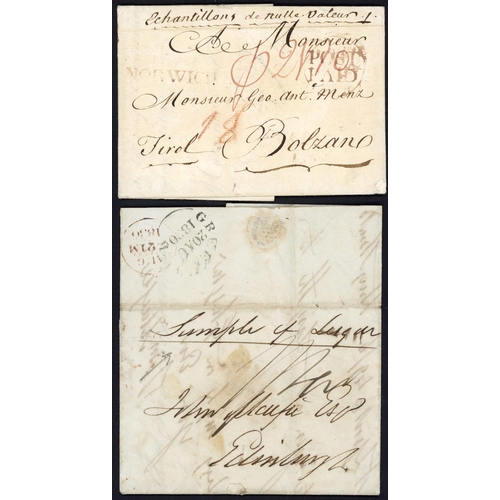 1118 - PRESTAMP SAMPLE POST COVERS INC. 1789 CLARET 