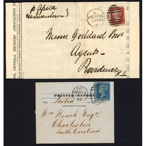 1164 - U.S.A. - 1d, 2d & 3d (INC. 1d LATE FEE?) RATES ON PRINTED MAIL (WRAPPERS OR FOLDED CIRCULARS); July ... 