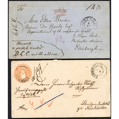 1183 - DENMARK, GREENLAND, NORWAY & SWEDEN: 1862-c.2008 group of covers, Braille sheets, etc. inc. 4 Dec. 1... 