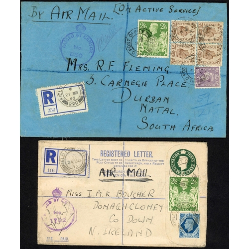 1319 - 1940 WWII FPOs USED IN EGYPT: 27 Mar. 1942 env. from FPO 174 