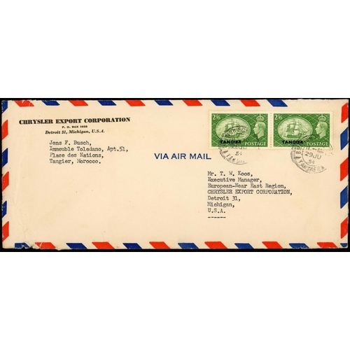 1320 - 1943-54 WWII & LATER OVERPRINTS: 16 Sept. 1943 censored env. from Asmara to New York bearing M.E.F. ... 