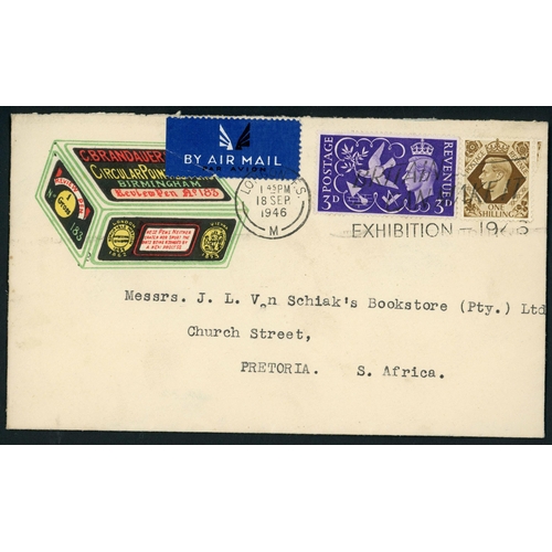 1365 - TO SOUTHERN AFRICA - RHODESIA, NYASALAND, BASUTO, BECHUANALAND, SWAZILAND, ETC.: 1939-53 (mainly pos... 