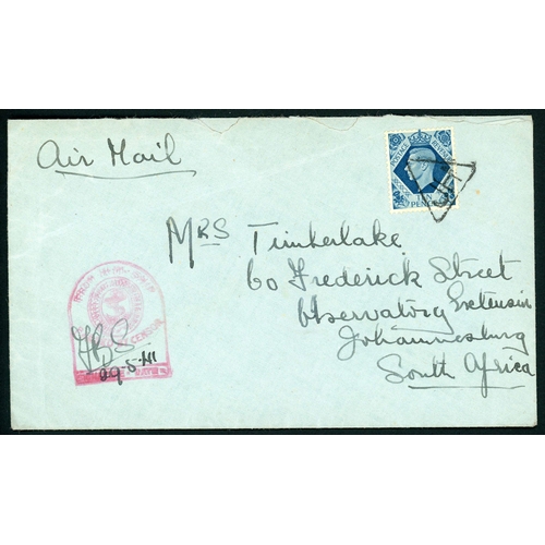 1365 - TO SOUTHERN AFRICA - RHODESIA, NYASALAND, BASUTO, BECHUANALAND, SWAZILAND, ETC.: 1939-53 (mainly pos... 