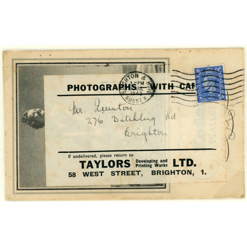 1392 - BALANCE OF THE COLLECTION - GREAT VARIETY OF UNUSUAL ITEMS: 1939-54 group inc. most unusual 14 Jan. ... 