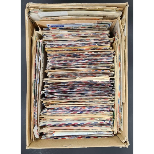 101 - ** JAMAICA - KGVI-QEII POSTMARK RESEARCH ACCUMULATION (1): A small box containing mainly 1940s-60s c... 