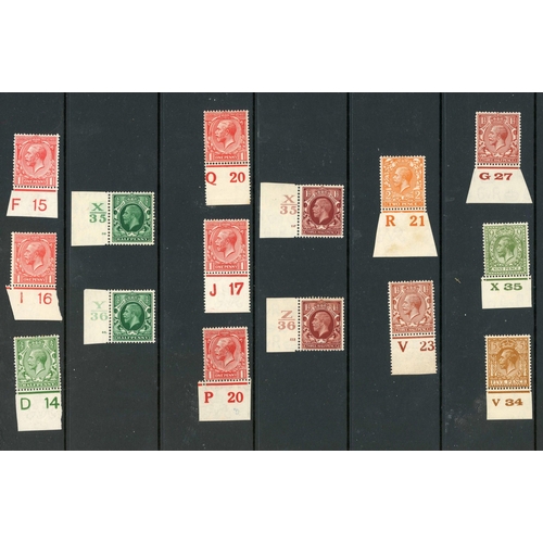 1180 - 1912-35 UNTIDY MINT & USED COLLECTION inc. mint control singles to 9d, Downey head items with variou... 