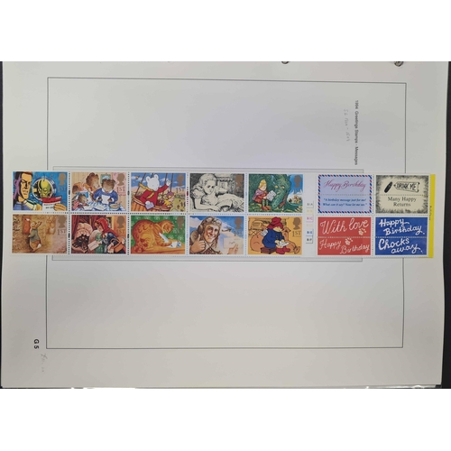 1244 - EARLY TRAFFIC LIGHT GUTTER PAIRS, BLOCKS 1972-1979 PLUS 'GREETINGS' BOOKLETS: Complete unmounted min... 