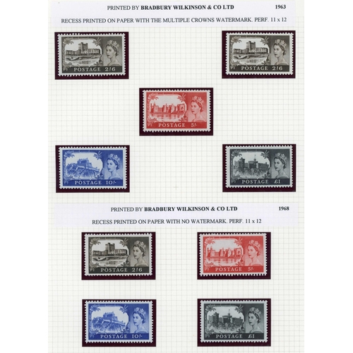 1247 - 1955-69 HIGH VALUE ISSUES with 1955 Waterlow 2/6d to £1 plus an extra £1. 1958 & 1959 De La Rue 2/6d... 