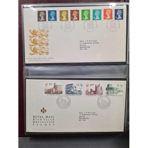 1275 - 1960s-1999 FDC COLLECTION: Three cartons housing eleven large & small cover albums with a range of c... 