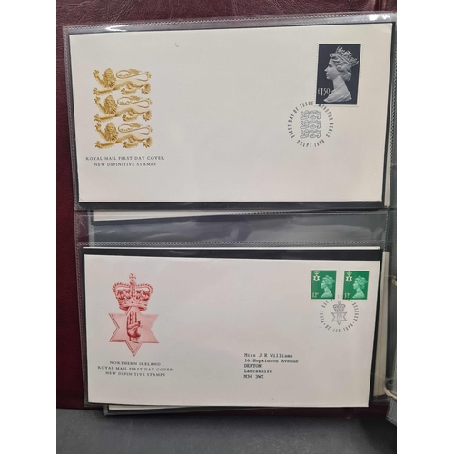 1275 - 1960s-1999 FDC COLLECTION: Three cartons housing eleven large & small cover albums with a range of c... 