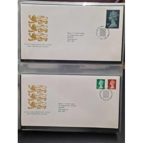 1275 - 1960s-1999 FDC COLLECTION: Three cartons housing eleven large & small cover albums with a range of c... 