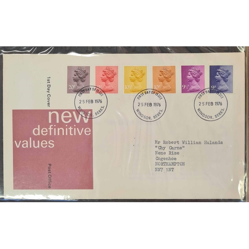 1287 - MID-1960s TO 2009 COLLECTION OF FDCs: Two cartons housing nine cover albums and a shoe box with loos... 