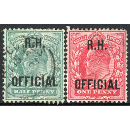 1336 - 1902 ½d & 1d fine used. SG 091 & 092, £375. (2)