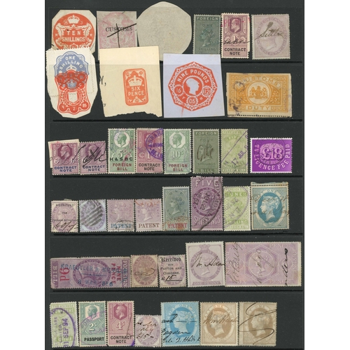 1339 - QV-KGVI RANGES ON STOCK SHEETS: Includes good QV selection on 3 sides of stock sheets inc, Telegraph... 