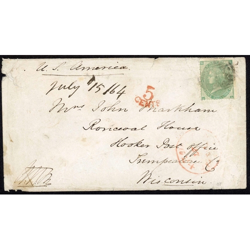 1490 - UNITED STATES - RARE 1/- 