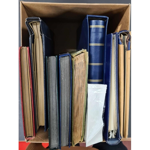 18 - KGVI COMMONWEALTH USED COLLECTIONS: Eight albums/stock books with mainly used collections of KGVI is... 