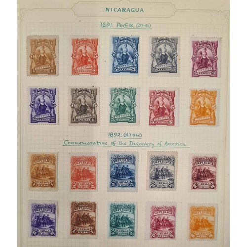 20 - FOREIGN COLLECTIONS: Carton holding several albums with a variety of non-commonwealth mint & used co... 