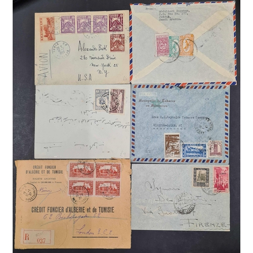 259 - NORTH AFRICA & ARABIAN STATES EX DEALER'S STOCK: 1930s-1980s A varied lot with commercial mail as we... 