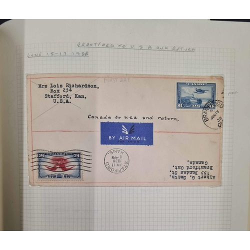 482 - 1932-57 FIRST DAY COVER COLLECTION: An album containing a duplicated range of FDCs (a few with fault... 