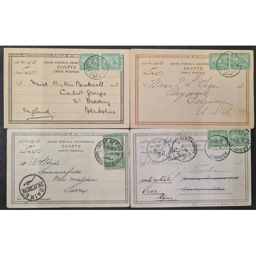 526 - LATE 19th & EARLY 20th C. CARD & COVER COLLECTION: Binder with a c.1880-1930 accumulation of cards &... 