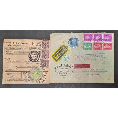 594 - 1816-1970s COVERS, CARDS, ETC. - EX. DEALERS STOCK: Four boxes containing an extensive stock of good... 