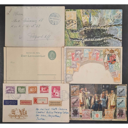 631 - 1894-1980s COVERS, CARDS, ETC. - EX DEALERS STOCK: A good to fine clean stock of commercial and spec... 