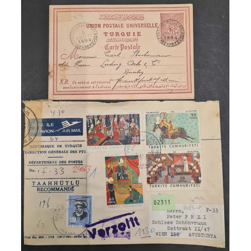 631 - 1894-1980s COVERS, CARDS, ETC. - EX DEALERS STOCK: A good to fine clean stock of commercial and spec... 