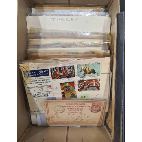 631 - 1894-1980s COVERS, CARDS, ETC. - EX DEALERS STOCK: A good to fine clean stock of commercial and spec... 