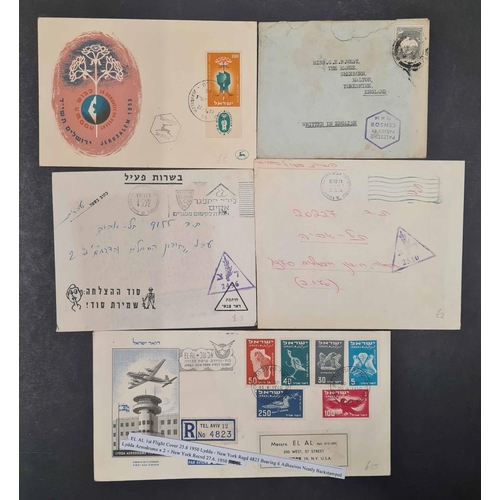 656 - ACCUMULATION OF COVERS & PPCS: 1937-90s mainly FDCs or special cancellations; a few 1970s censored m... 