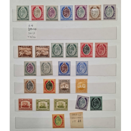 693 - 1899-1964 EXCLUSIVELY MINT COLLECTION: Housed in a stock book, inc. a small group of QV vals. inc. 2... 