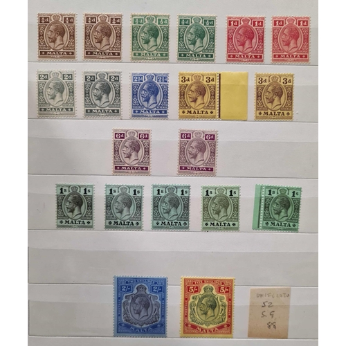 693 - 1899-1964 EXCLUSIVELY MINT COLLECTION: Housed in a stock book, inc. a small group of QV vals. inc. 2... 