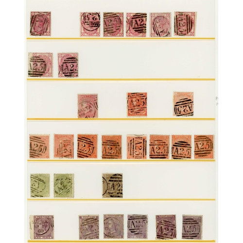 694 - GB USED IN MALTA COLLECTION: Range of 