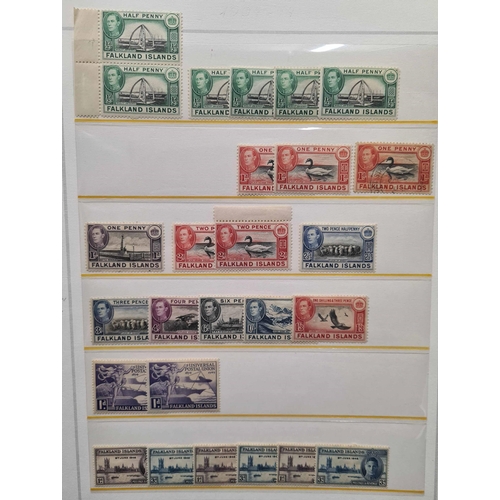 70 - FALKLANDS, CYPRUS, & MALTA, ETC. COLLECTIONS: Carton holding 3 different collections inc. QV-QEII Fa... 