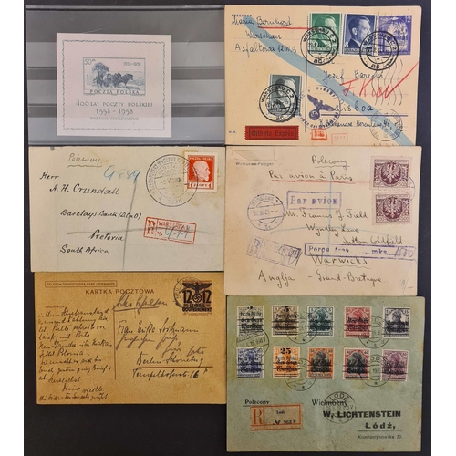 756 - COLLECTOR'S ACCUMULATION OF STAMPS & COVERS:  A wide variety of stamps in packets & on stockcards in... 