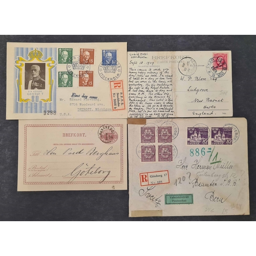 791 - A BROAD SELLECTION OF COVERS, CARDS, FDCs, POSTAL STATIONARY, ETC. EX DEALERS STOCK: 1884-1990s gene... 