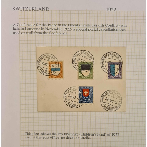 800 - COLLECTION OF COVERS & STAMPS 1862-2000: A written-up selection including early essays & reprints; 1... 