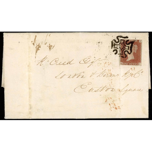 941 - PLATE 8 QC USED ON COVER: 7 May 1841 