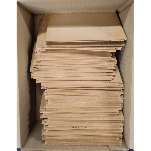 97 - ** JAMAICA - TRD COLLECTION ON PCs (2): A box containing a 1960s-1970s study of 1½d or 1c p.stat. PC... 