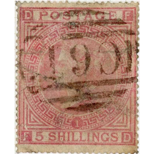 981 - 1855-1900 USED COLLECTION inc. 1855-57 4d (5), 6d (3) & 1/- (3); 1862-64 3d (3), 4d (6), 6d (3), 9d ... 