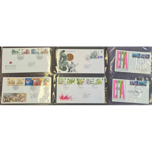 1277 - 1967-97 COLLECTION OF FDCs: A collection in five Kestrel cover albums of illustrated FDCs from 1967 ... 