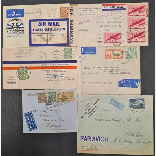 392 - WORLDWIDE AIRMAIL COVERS, ETC.: 1931-2014 Mixed range commercial mail and some special covers. inc. ... 