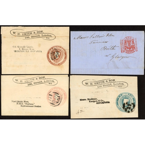 1101 - NEWSPAPERS, WRAPPERS, PRICES CURRENT ETC: 1854-c.1935 collection with 1854 Price Current London to N... 